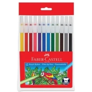 Faber Castell 12 Renk Keçeli Kalem